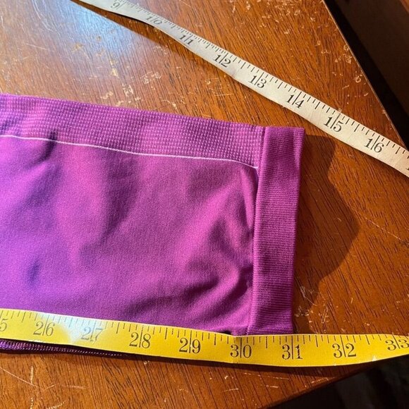 Title Nine Seamless Base Layer 2 Piece Set Womens XL Athletic Nylon Ruched Gym - Picture 15 of 16